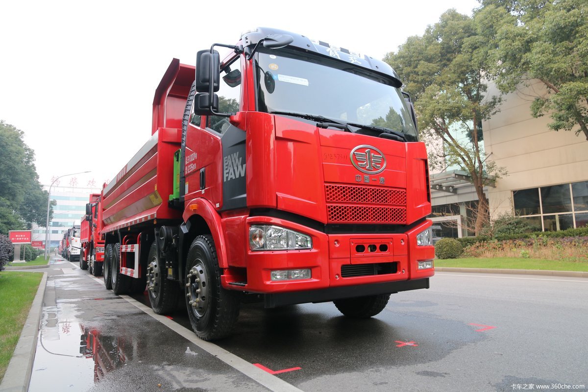 一汽解放j6m 280马力 8x4自卸车