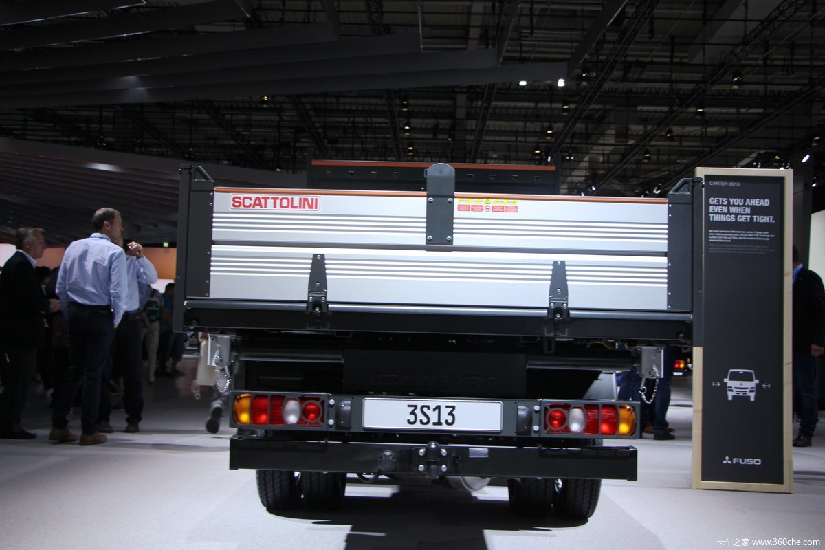 【图】三菱 扶桑fuso canter 3s13 4x2载货车_卡车之家