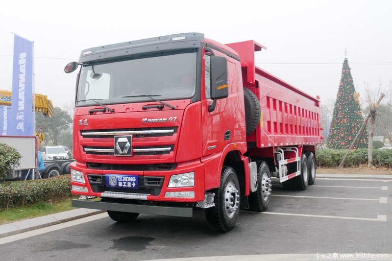 徐工 汉风 g7 8x4 430马力 自卸车