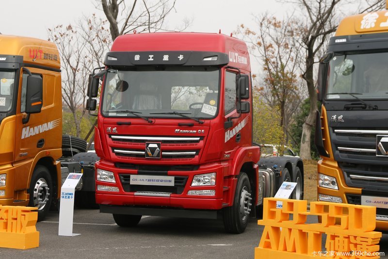 2020徐工重卡商务年会 汉风(汉风)g5 430马力 6x4牵引车(后桥425)