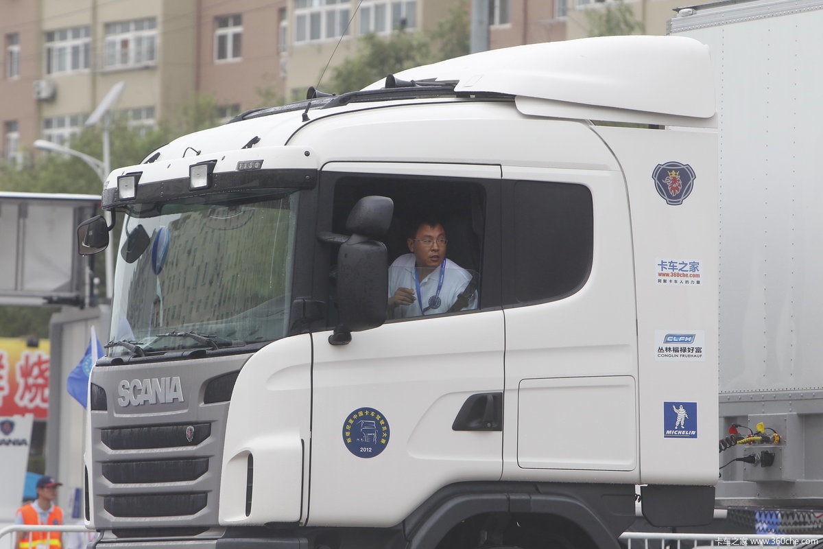 2012斯堪尼亚中国卡车驾驶员大赛 青岛站