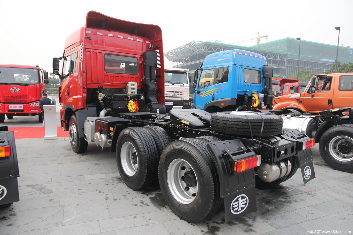 【图】解放新大威6x4牵引车(amt)_卡车之家