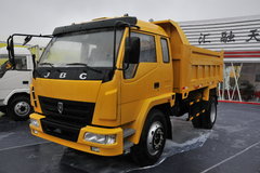 金杯 黄色自卸车