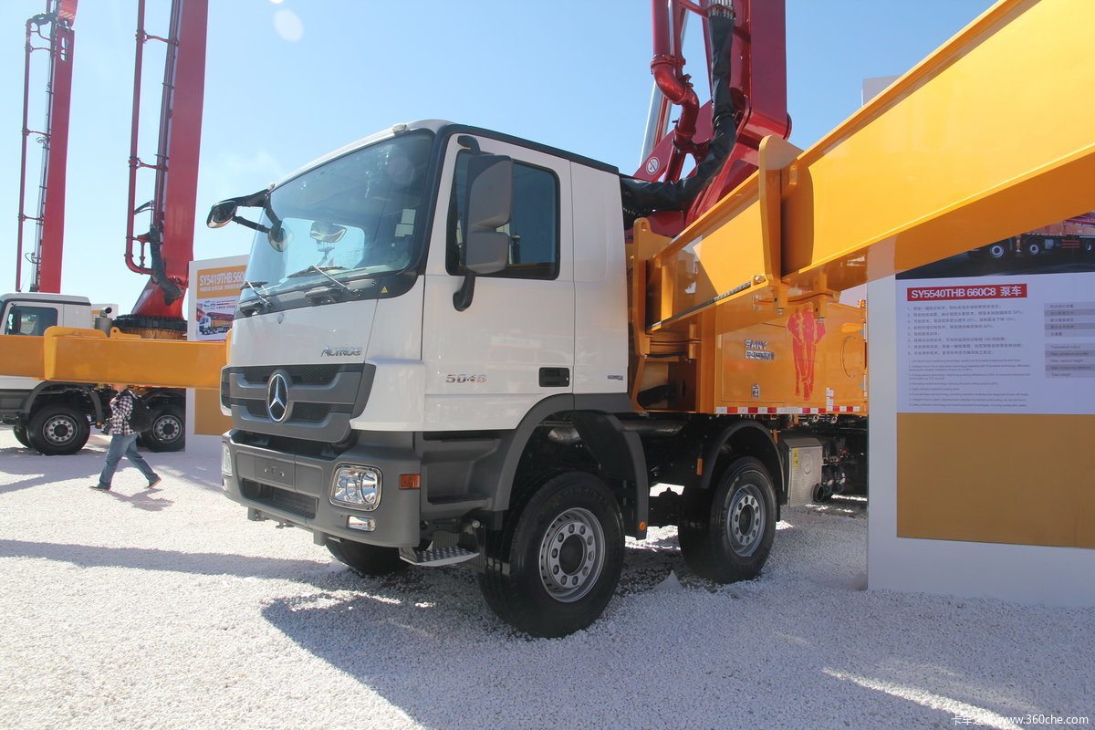 三一sy5540thb 660c8泵车