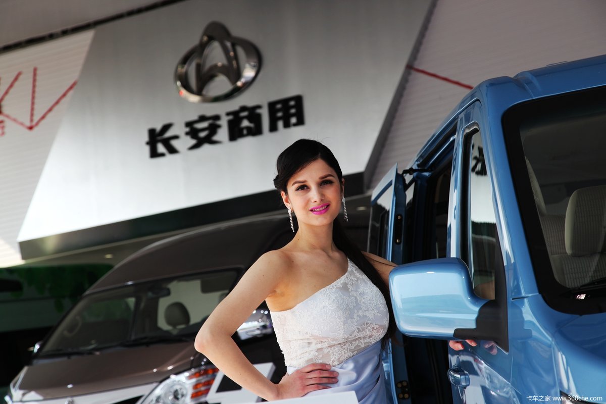 北京车展美女车模