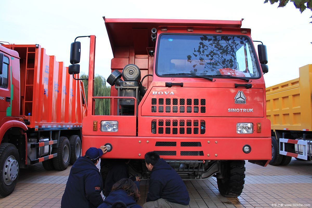 重汽豪威寬體自卸車