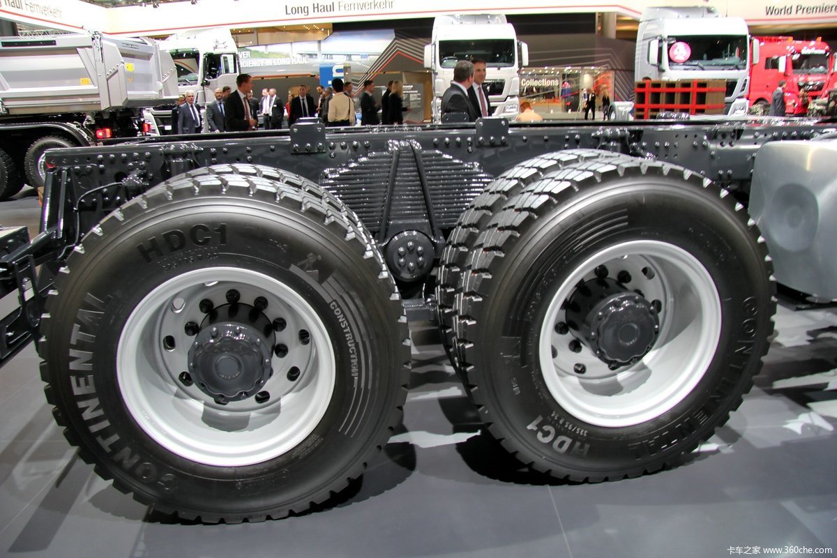 【图】曼tgx 480马力 8x8 特种车底盘_卡车之家