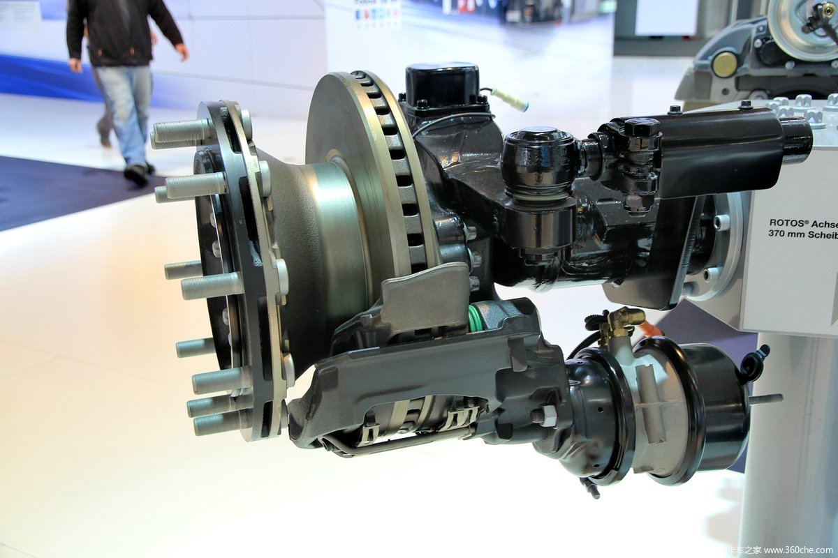 汉诺威车展:施密茨定制车桥