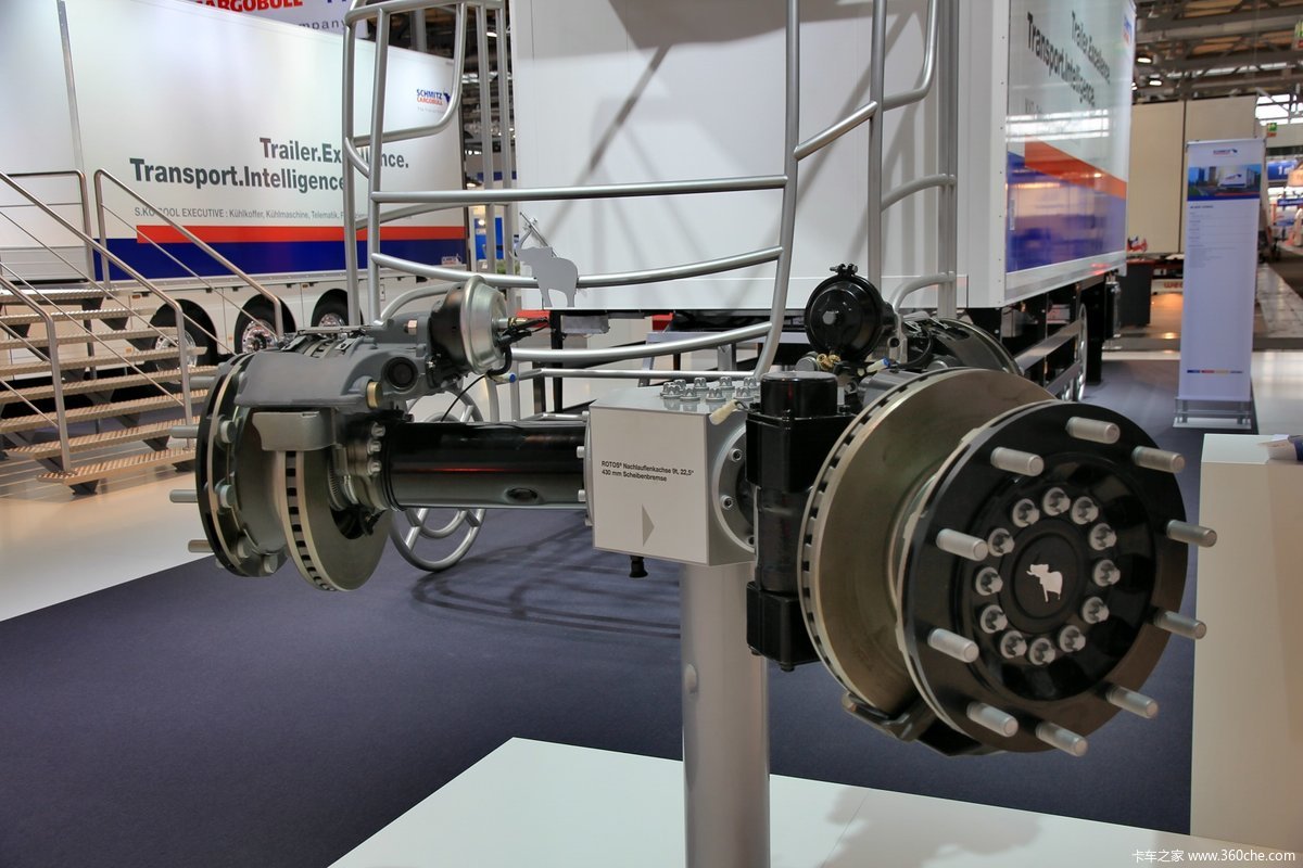 汉诺威车展施密茨定制车桥