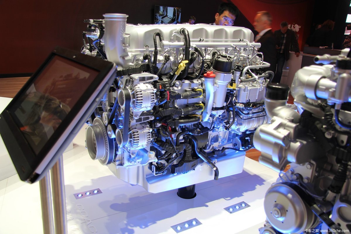 汉诺威车展:paccar mx-13 公交车发动机
