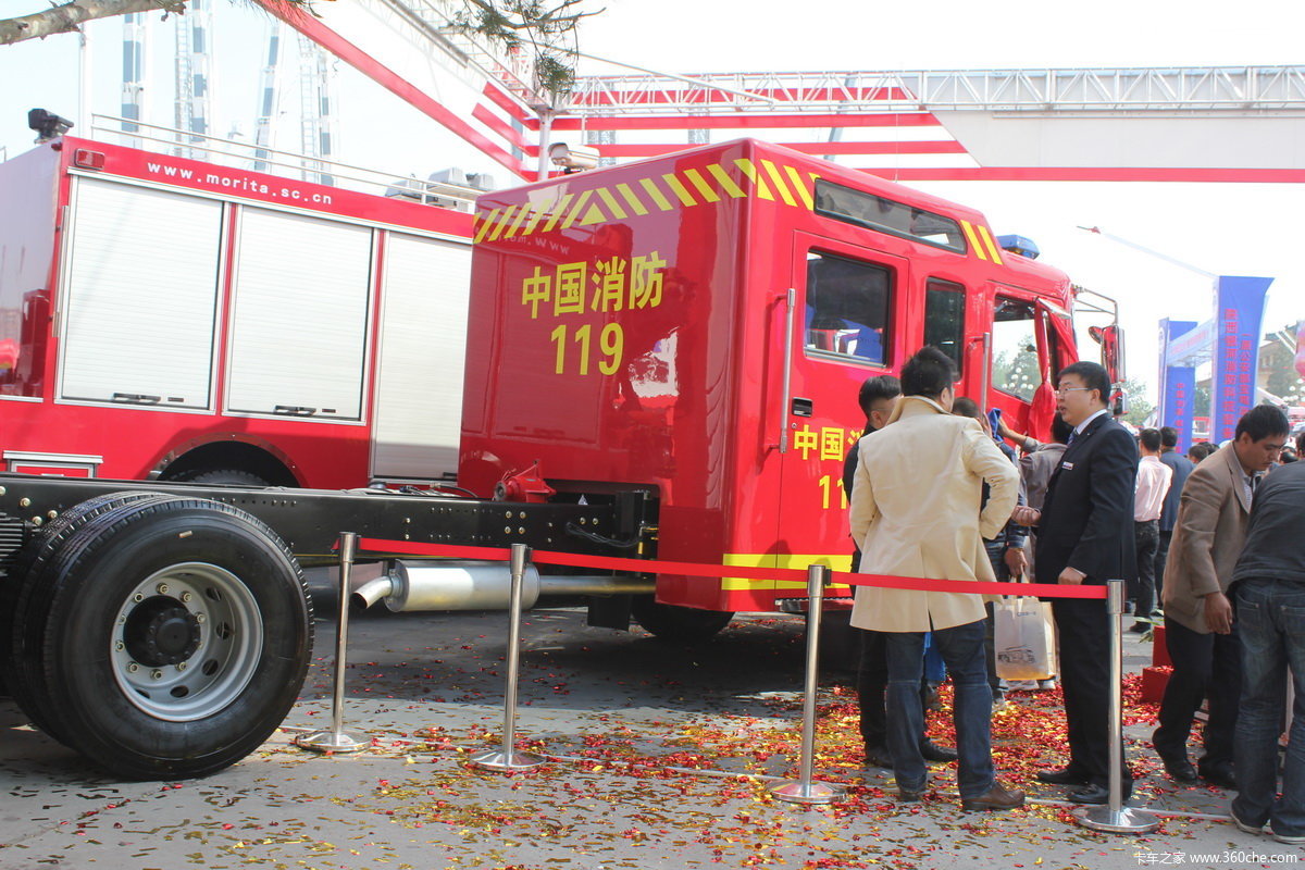 中国一汽消防车图片