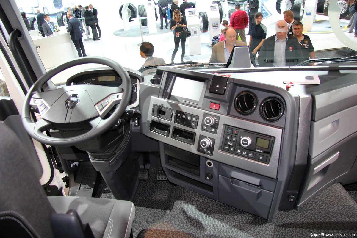 【图】汉诺威车展:雷诺 range t 430马力 4x2 牵引车(高顶)_卡车之家