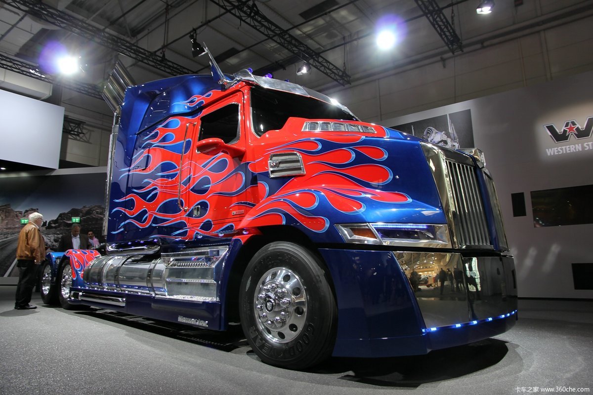 汉诺威车展西星擎天柱卡车