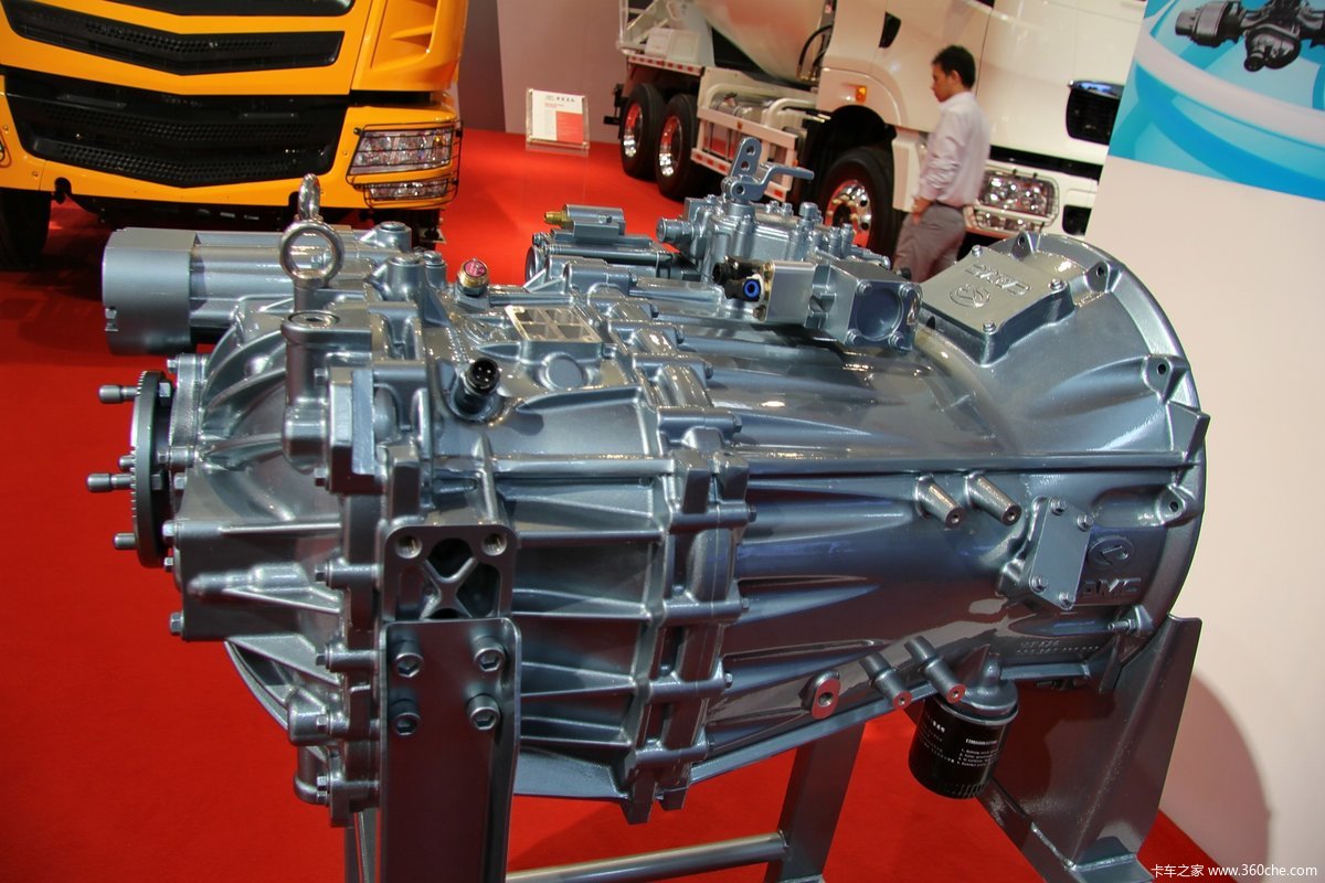 汉诺威车展华菱16s0b185016档变速箱