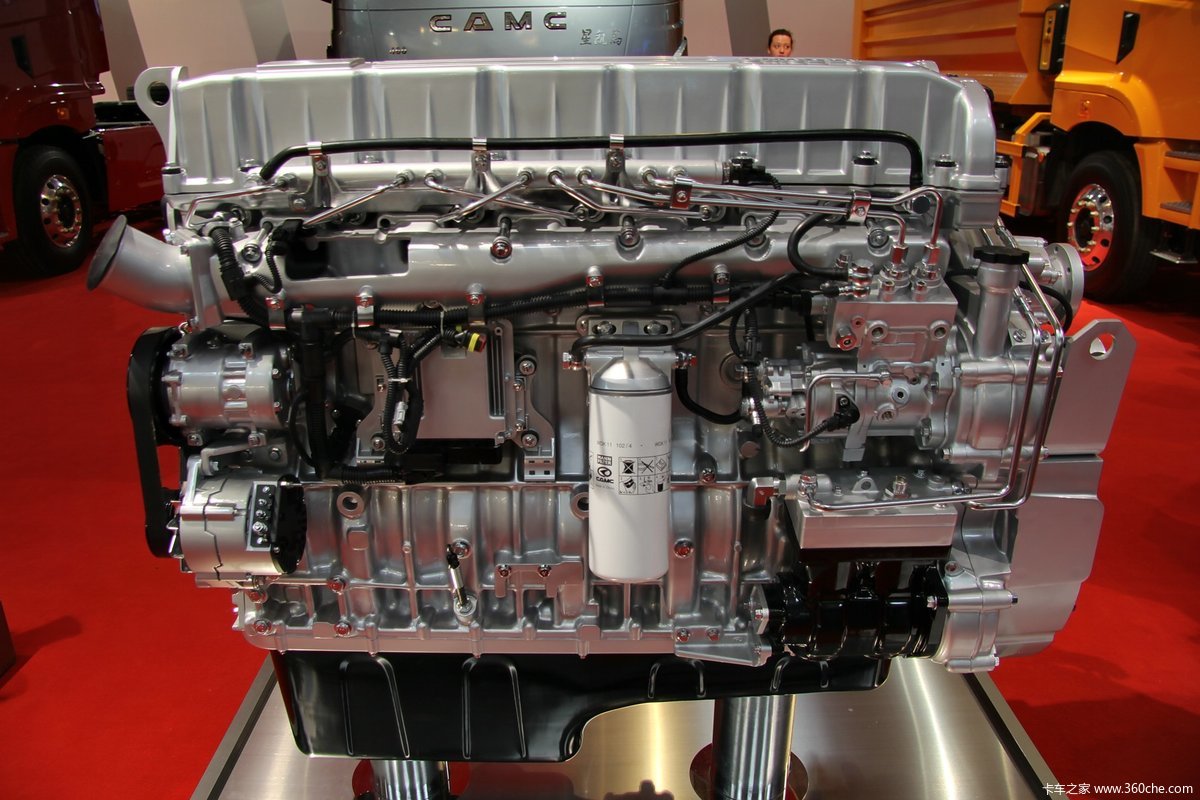 汉诺威车展华菱cm6d28系列发动机
