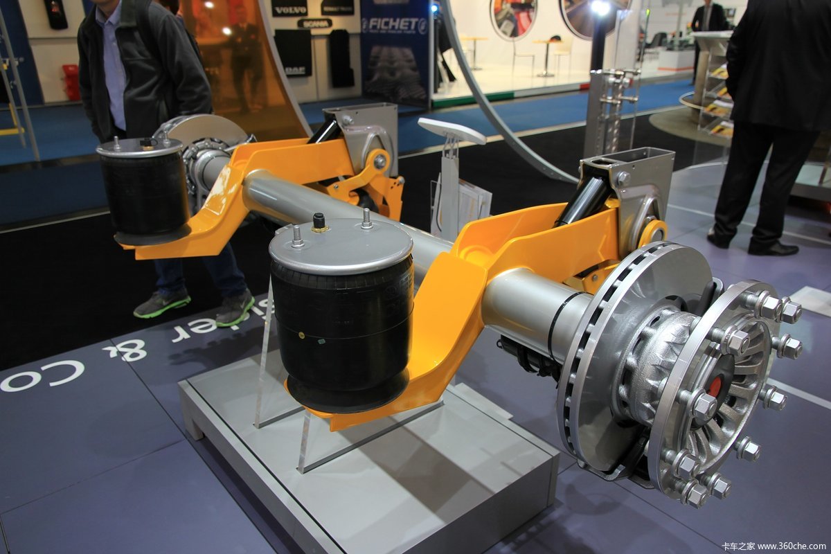 汉诺威车展:saf 车桥展台