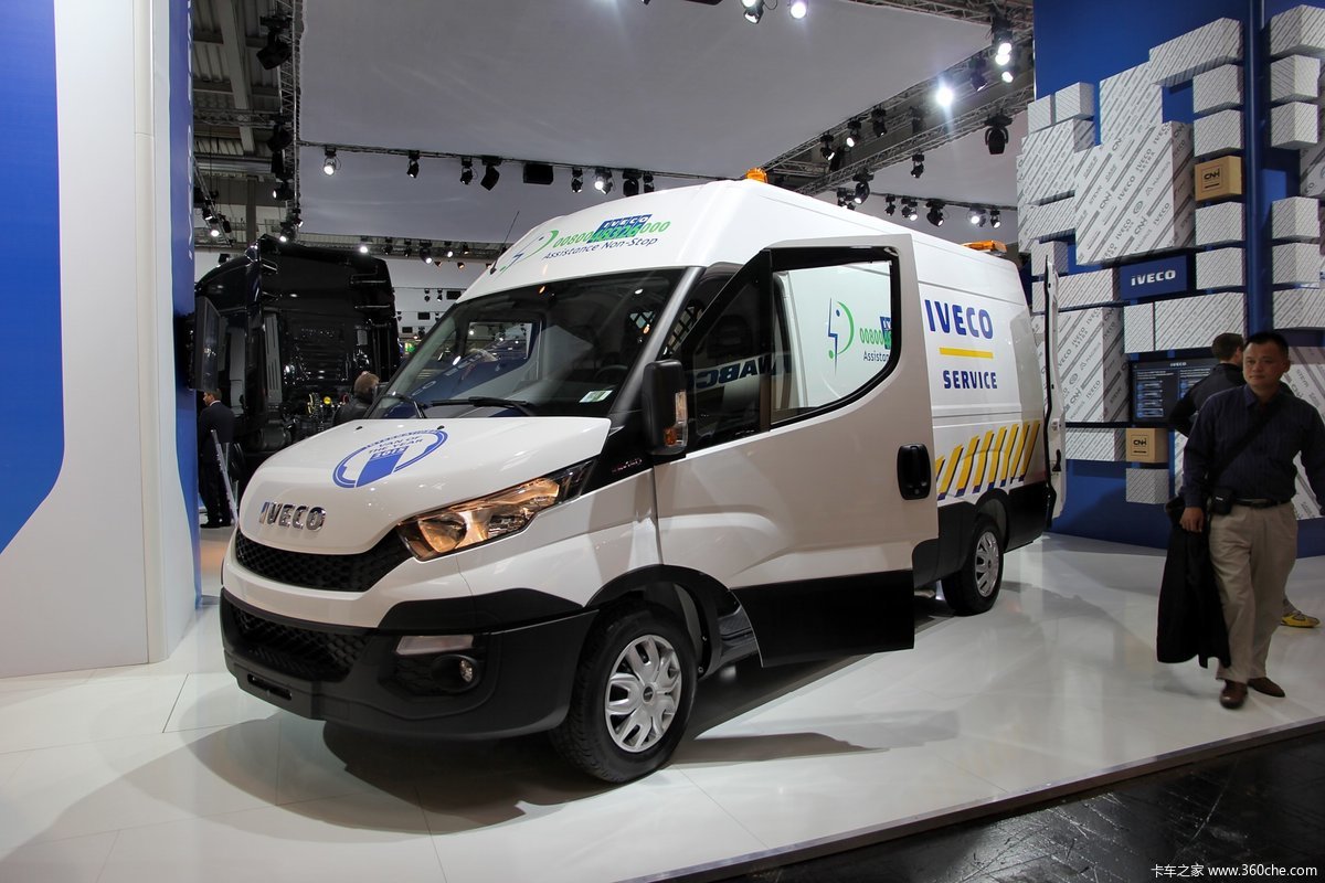 汉诺威车展依维柯newdaily35s17a8v厢式货车