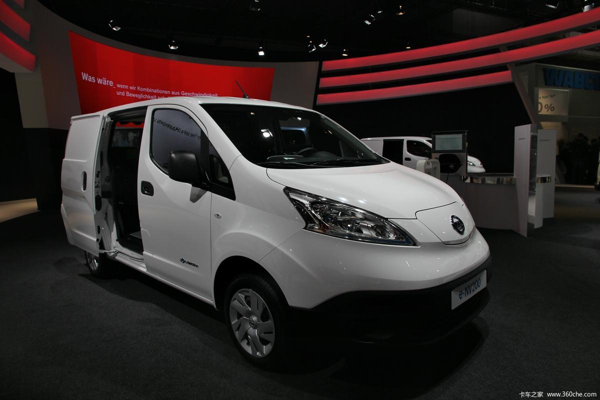 汉诺威车展日产nv200电动车