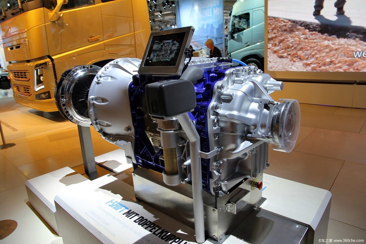 汉诺威车展:沃尔沃i-shift 双离合变速箱