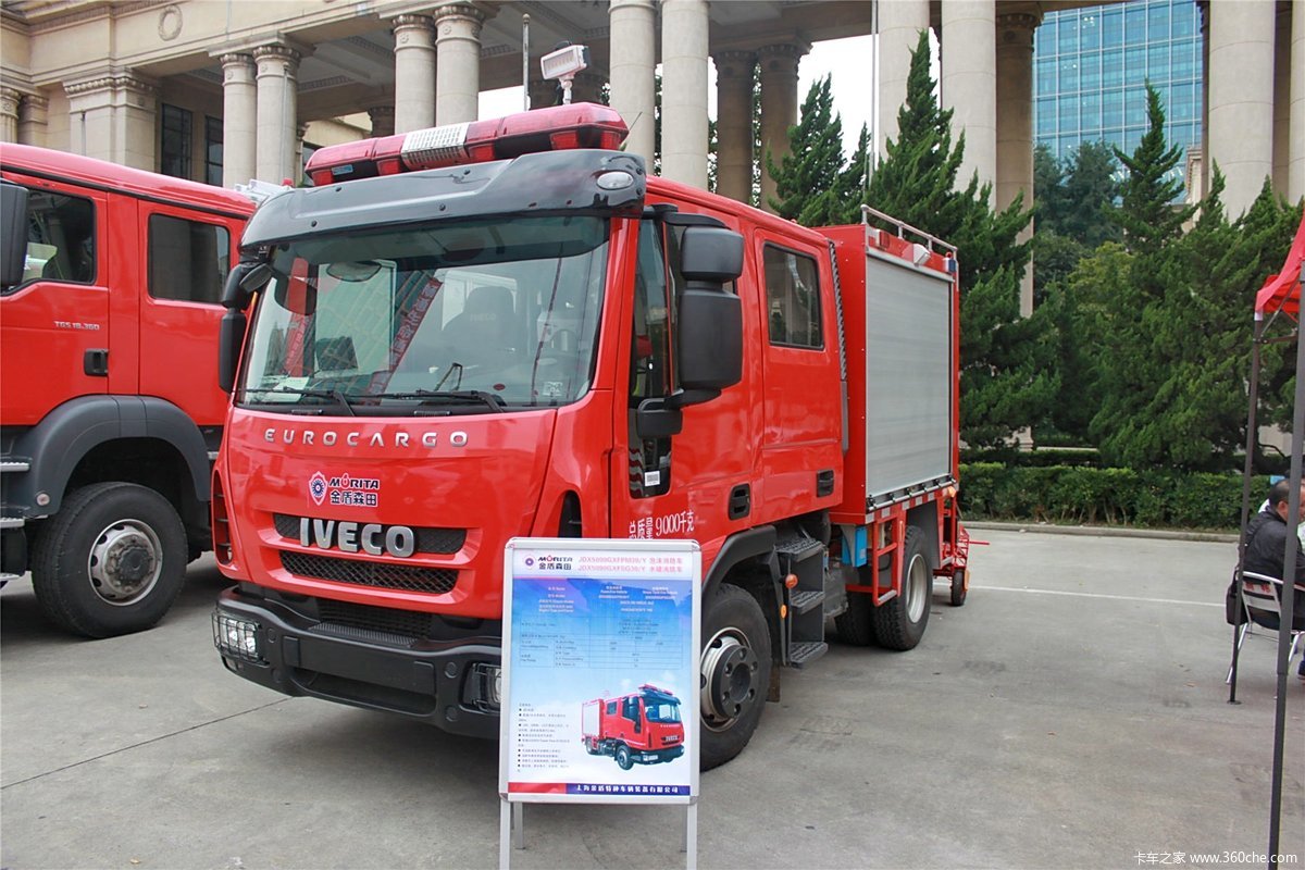 金盾森田依维柯4x2消防车