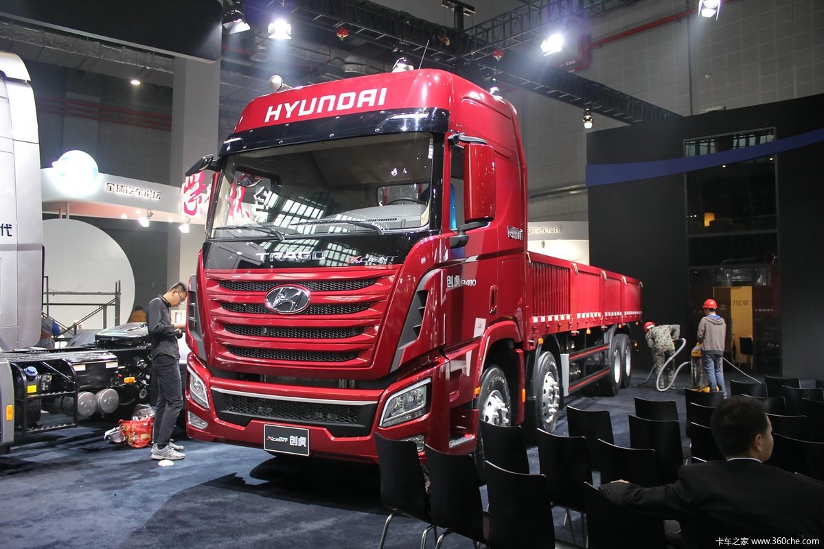 【图】四川现代 创虎410马力8x4载货车_卡车之家