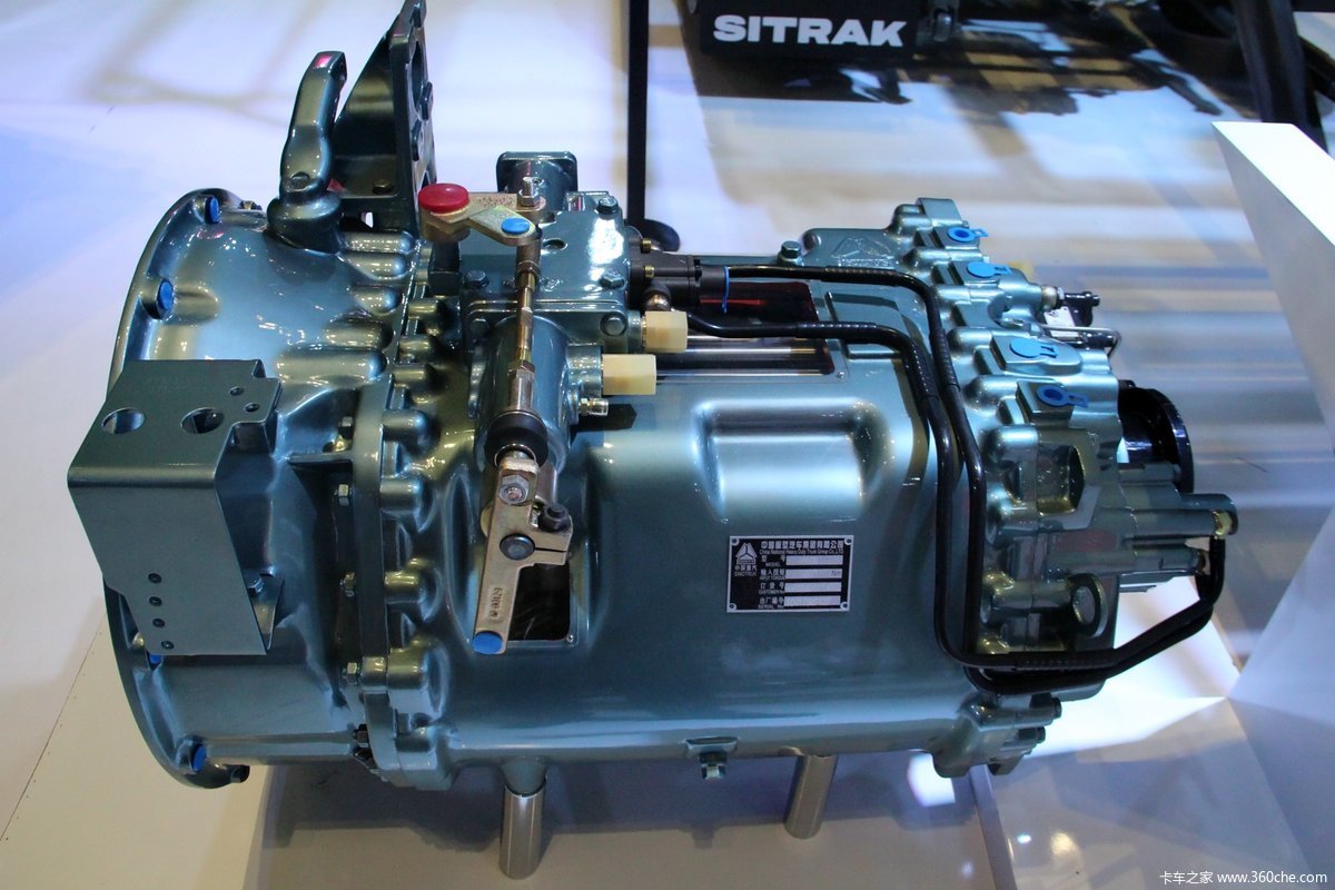 中国重汽hw21712stl 12档变速箱