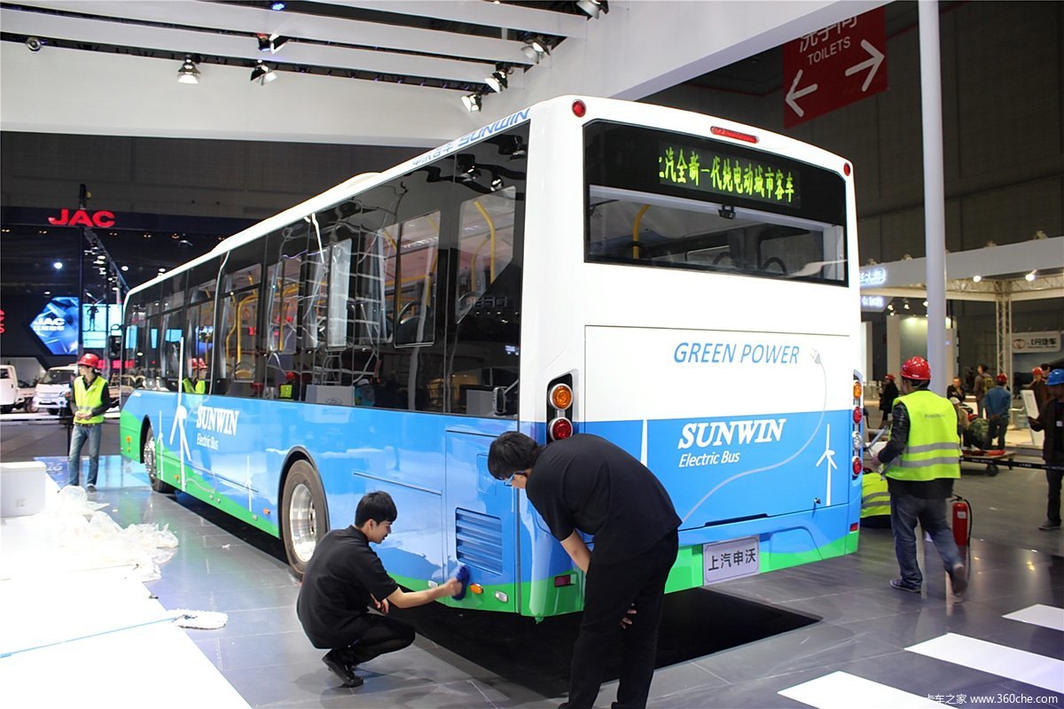 上汽申沃纯电动城市客车