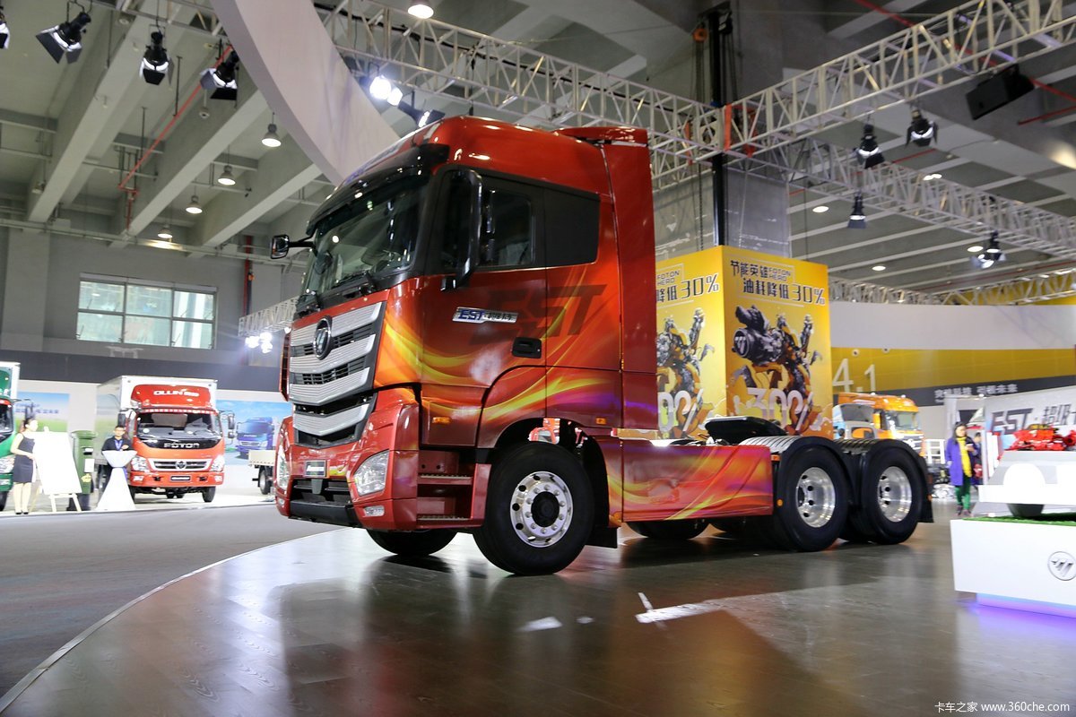 【图】福田欧曼 est 6x4 牵引车_卡车之家