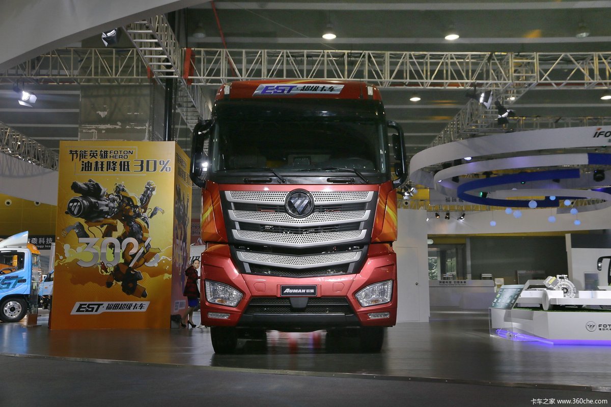 福田欧曼 est 6x4 牵引车