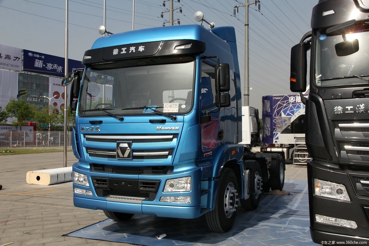 徐工汽車漢風g500350馬力6x2牽引車