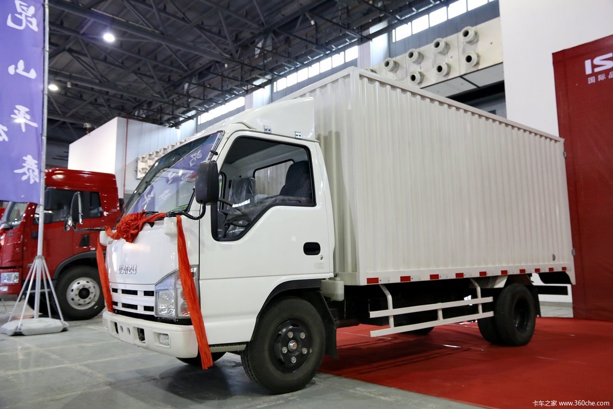 庆铃五十铃100p厢式轻卡