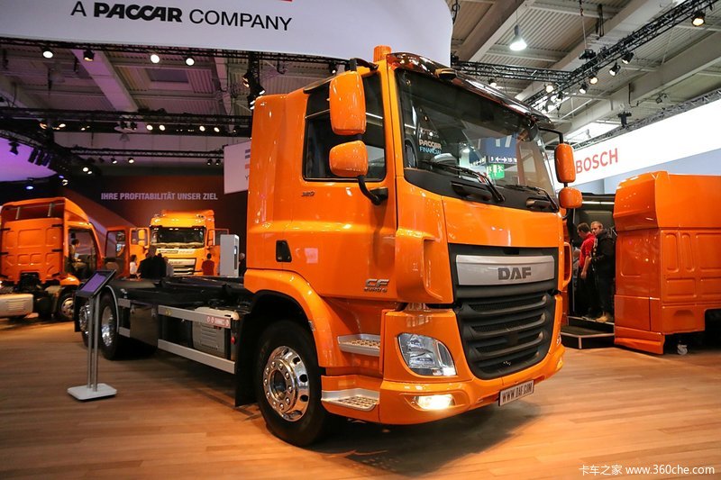 达夫cf320马力4x2载货车底盘