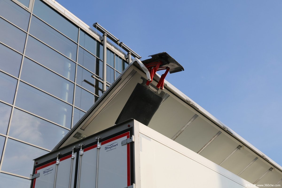 【图】2016汉诺威车展飞翼冷藏厢展台_卡车之家