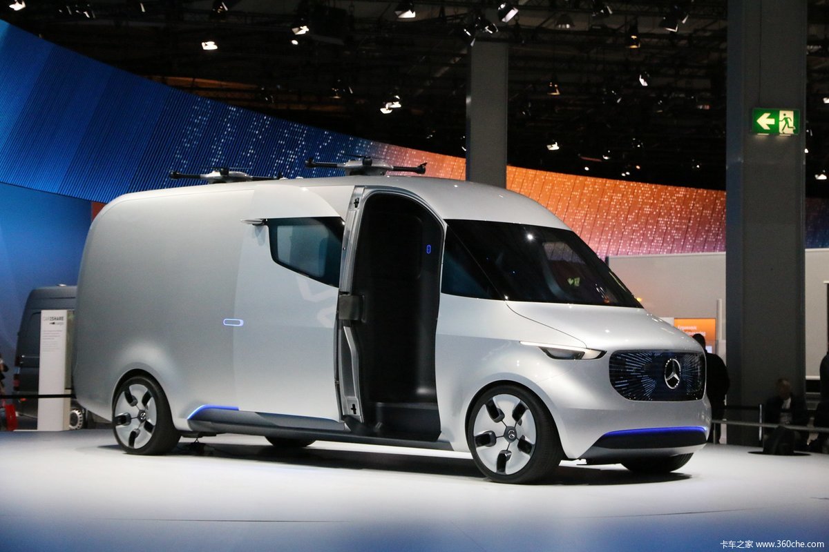 奔驰visionvan物流概念车