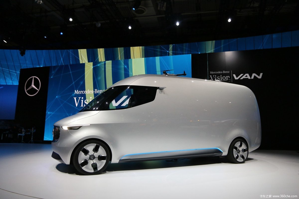 奔驰visionvan物流概念车