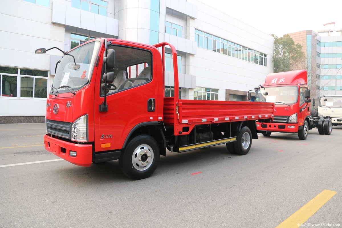 解放 虎vn 95马力 4.2米单排栏板轻卡