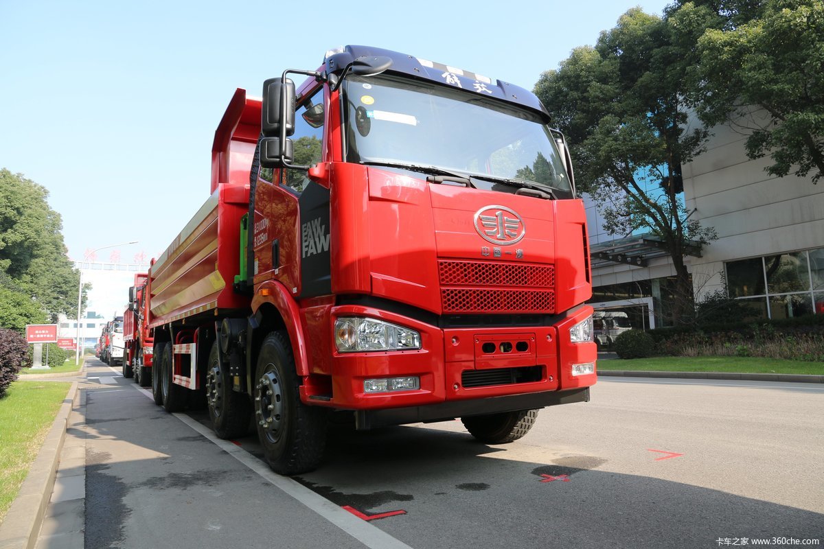 【图】一汽解放j6m 280马力 8x4自卸车_卡车之家