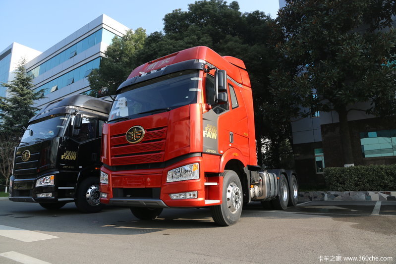 【圖】一汽解放 j6p重卡 500馬力 6x4牽引車_卡車之家