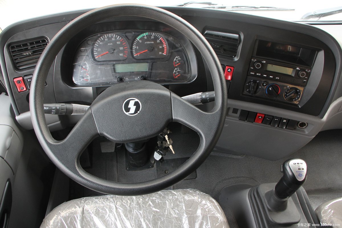 陕汽商用车 轩德x6 4x2 混凝土泵车