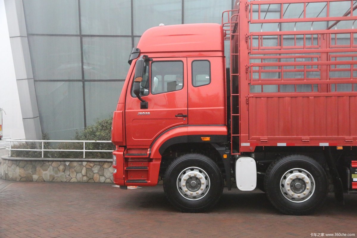 j5g280马力8x2中提升仓栅载货车