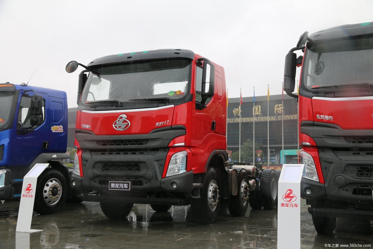 东风柳汽乘龙h78x4城建渣土车