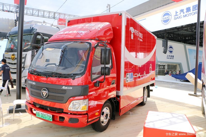 【图】福田欧马可 京东物流车_卡车之家