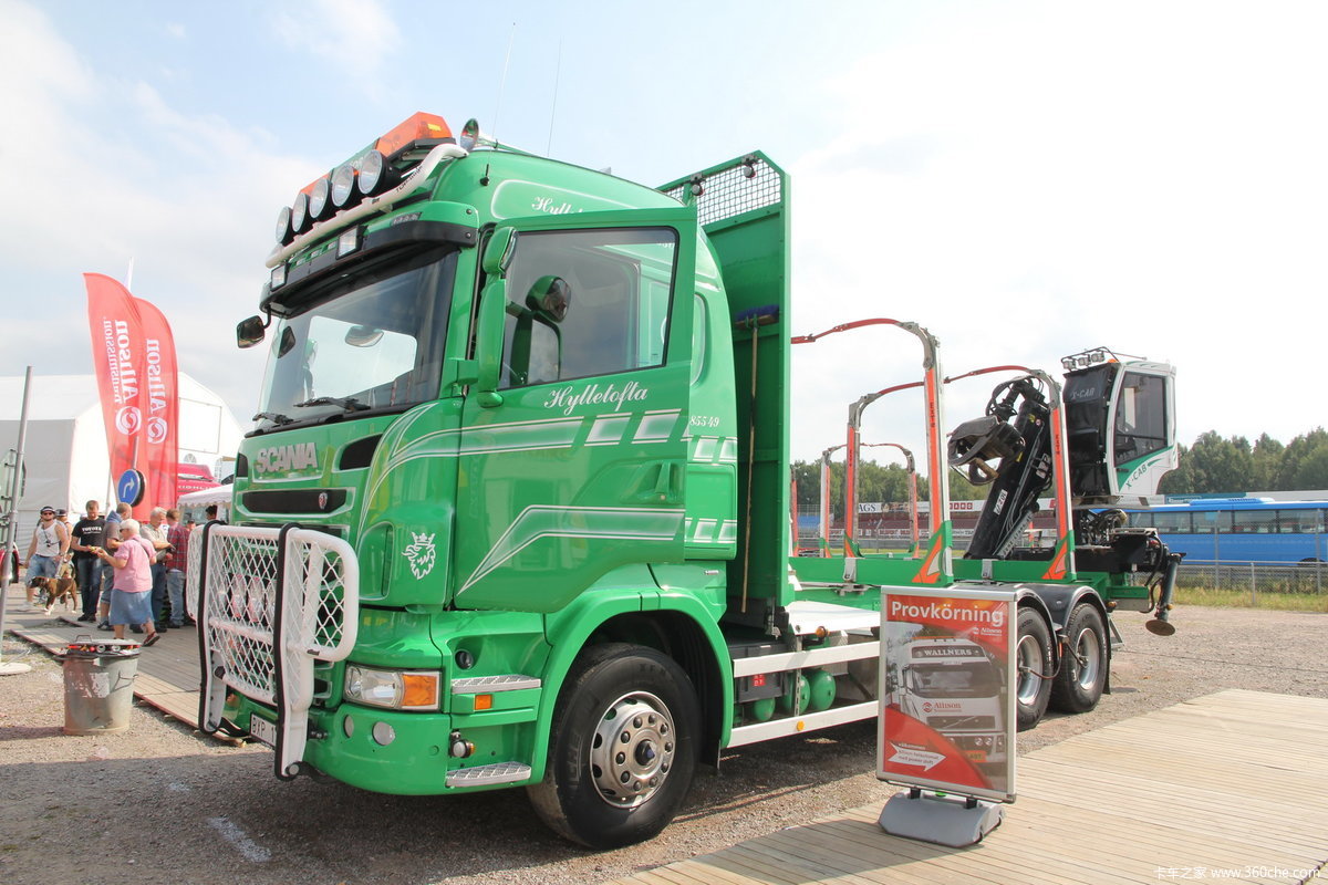 【图】斯堪尼亚r系列木材运输车_卡车之家