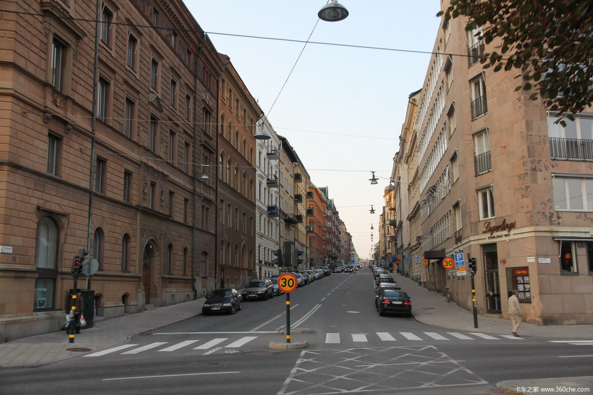 斯德哥尔摩街景白天