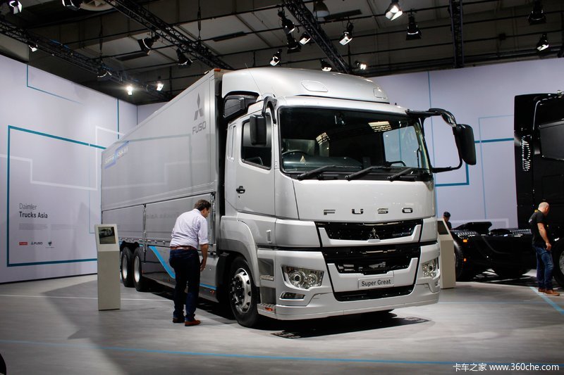 【图】三菱 扶桑fuso super great 6x2载货车_卡车之家