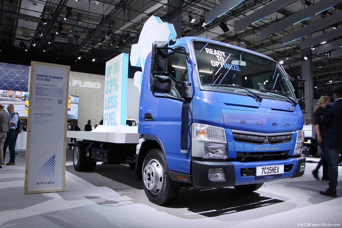 【图】三菱 扶桑fuso canter 7c15 hev_卡车之家