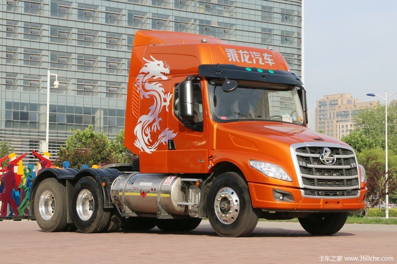 【圖】東風柳汽 乘龍t5 430馬力 6x4 lng牽引車_卡車之家