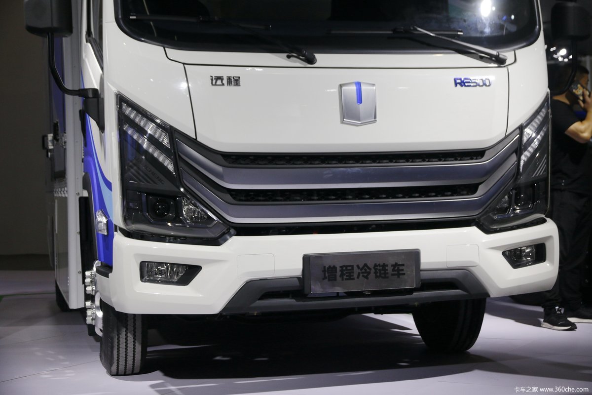 吉利远程re500增程式电动冷藏车
