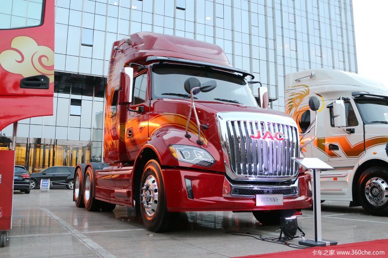 江淮格尔发v7540马力6x4牵引车