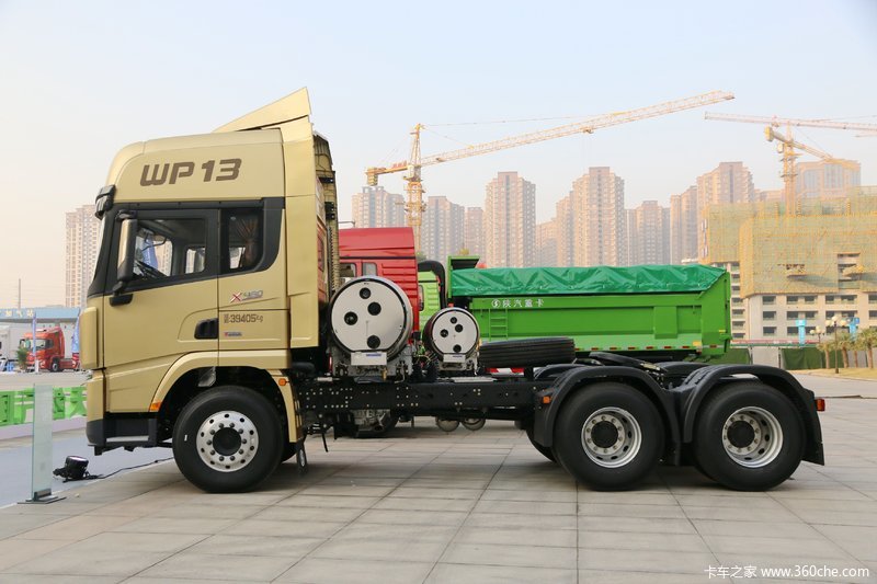 【图】德龙x3000 460马力 6x4 lng国六牵引车_卡车之家